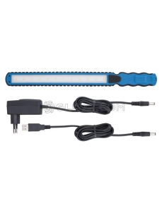 Torche à led rechargeable ultra mince et robuste travail garage fervi l008