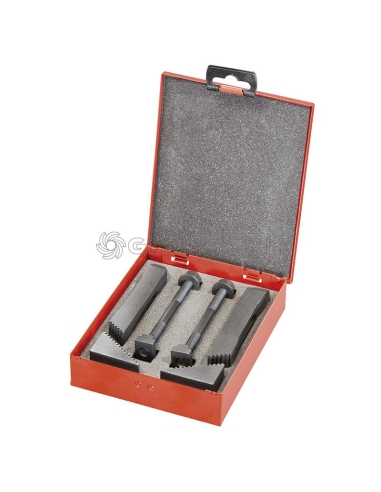 kit de bridage à t 14 mm filetage m12 perceuse fraise fervi k002/14