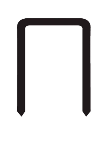 Agrafes 0587/8010 - 12,9x10h mm