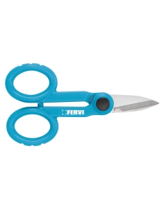 Ciseaux pour electricien coupe fil denudeur lame inox fervi 0672