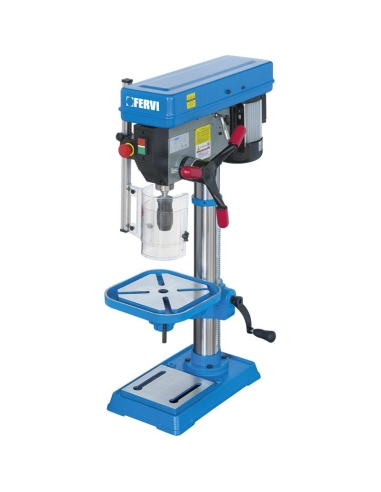 Perceuse a colonne avec entrainement par courroie 750w 230v Fervi 0750cm3