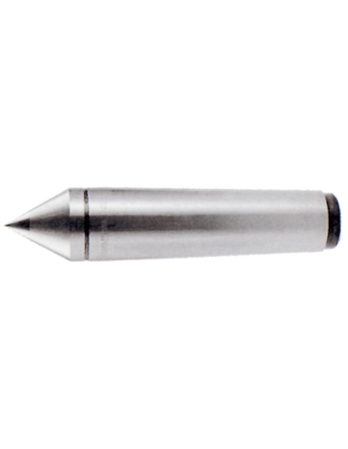 Contre-pointe fixe avec pointe metallique pour tour de 3 cm