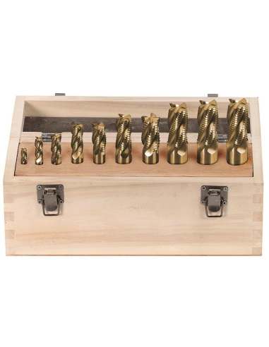 Coupe-bougies frontales serie 20 4 coupes pour fer degrossissage metal
