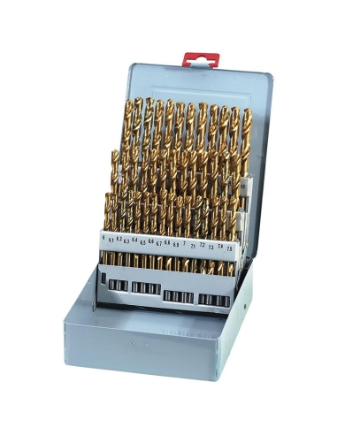 Lot de 51 embouts revetus de titane pour metal
