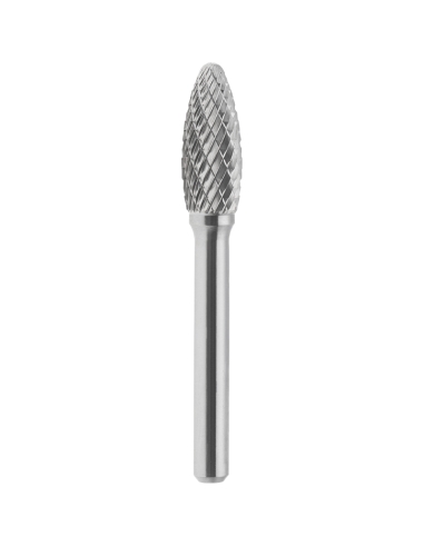 Lime rotative Hm quadrillee rayonnee 6x16 mm tige 6
