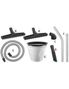 Tuyau de remplacement pour aspirateurs Fervi a040/8037