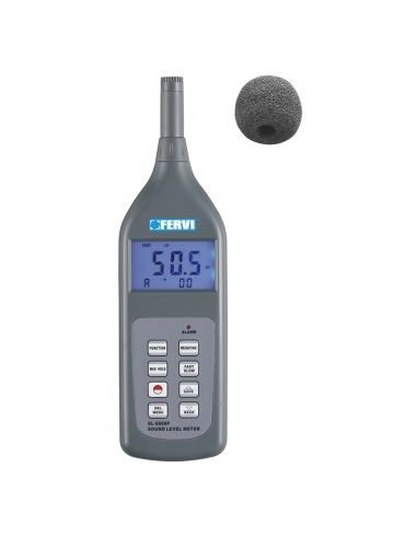 Sonometre numerique integratif Digital integrating sound level meter Fervi f010