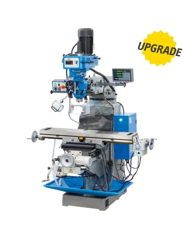 Fraiseuse a tete haute vitesse avec onduleur et affichage 225 kw 400v