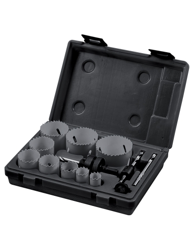 Serie de scies-cloches bimetalliques pour les installateurs Fervi 0278/009s