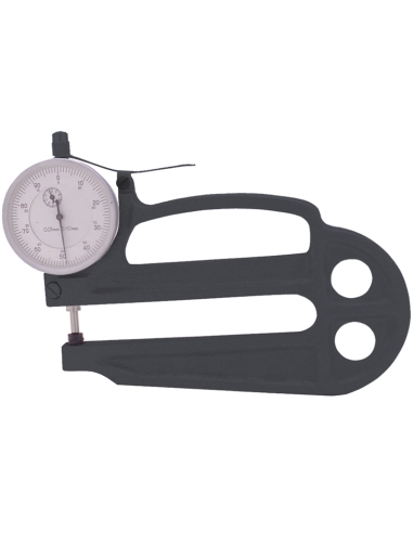 Jauge d'epaisseur avec comparateur 0-10 mm Fervi M055/120