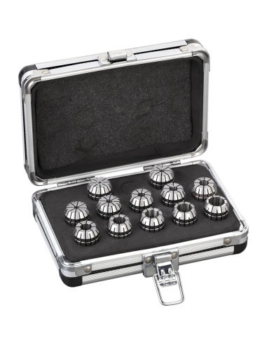 Jeu de 12 pinces er20 Set of 12 er20 collets Fervi pr20/12p