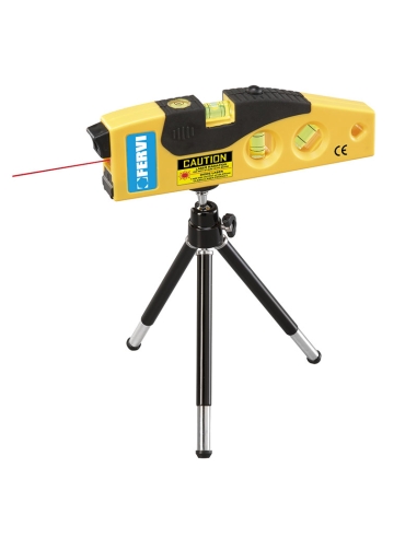 Mini niveau laser avec trepied fervi 0449