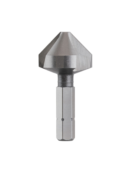 Fraise a 90 degres a 3 cannelures de 16 mm pour tournevis