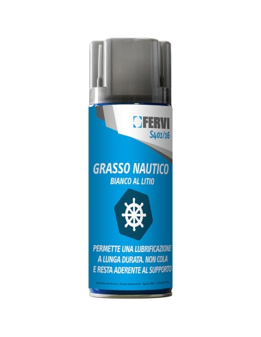 Bombe aerosol de graisse au lithium de 400 ml Fervi s401/14