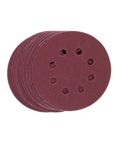 Kit de 9 disques abrasifs 125 mm grain 80/180/240 pour...