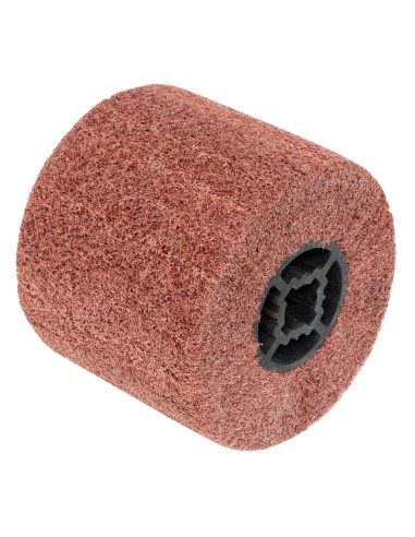 Rouleau en fibres synthetiques pour satineur 100x120 mm gr 80