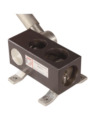 Machine a gruger et percer pour tubes de 61 mm Holzmann ram61