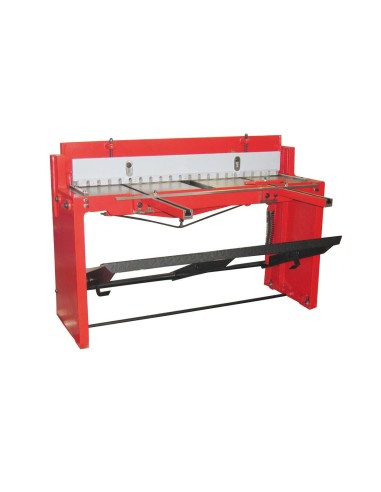 Cisaille a pedale manuelle pour tole 1320x1,25 mm Holzmann tbs1320