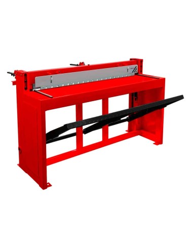 Cisaille a pedale manuelle pour tole 1320x1,25 mm Holzmann tbs1320n
