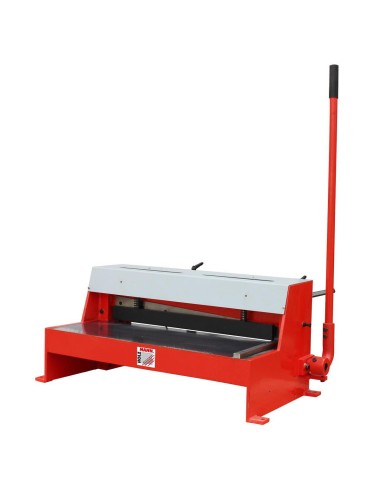 Cisaille a levier manuelle pour tole d'etabli 650x1,5 mm Holzmann tbs650pro