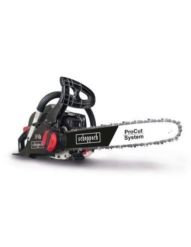 Motosega Scheppach csp41 a scoppio com lama da 40cm e tensionamento rapido catena