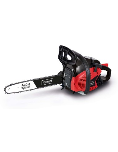 Motosega Scheppach csp41 a scoppio com lama da 40cm e tensionamento rapido catena