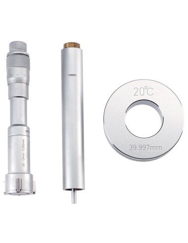 Micrometro a 3 punti per interni e fori ciechi 16 - 20 mm Fervi m019/16/20
