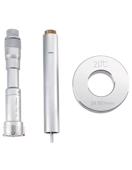 Micrometro a 3 punti per interni e fori ciechi 25 - 30 mm Fervi m019/25/30