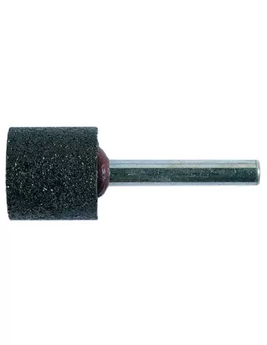 Mole cilindrica con gambo resinoidi in bakelite 20x40x6 mm Fervi mbg2040/06a