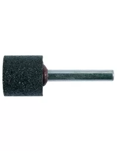 Mole cilindrica con gambo resinoidi in bakelite 50x10x6 mm Fervi mbg5010/06a