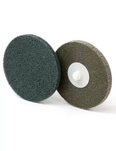 Dischi abrasivi unitized lucidatura fast lock 75 mm grana 6am Fervi mdu075/6am