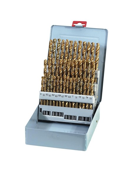 Lot de 41 embouts revetus de titane pour metal