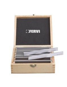 Paralleles en acier serie 18 pour epaisseurs Fervi P015