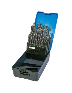 Forets helicoidaux cylindriques serie 25 1 - 13 mm hss x fer