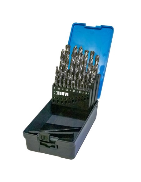 Forets helicoidaux cylindriques serie 25 1 - 13 mm hss x fer