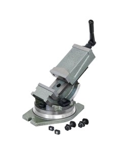 Etau de machine inclinable de 125 mm avec base pivotante