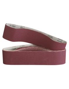 Bandes abrasives en toile corindon 533 x 75 mm grain 40