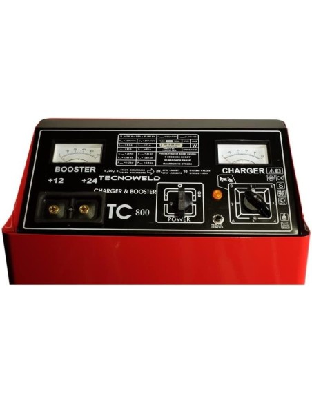 Chargeur Et Démarreur De Batterie 12/24V 40-1600Ah Tecnobooster Tc 800