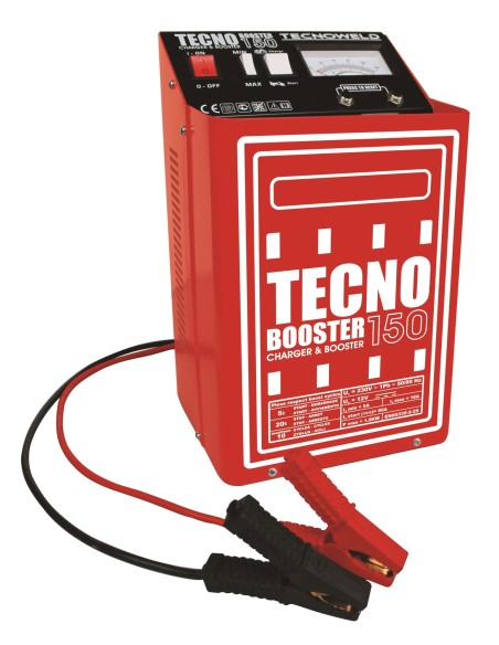 Chargeur De Voiture Avec D&eacute;marreur 12V 270-10Ah Tecnoweld Tecnobooster 150