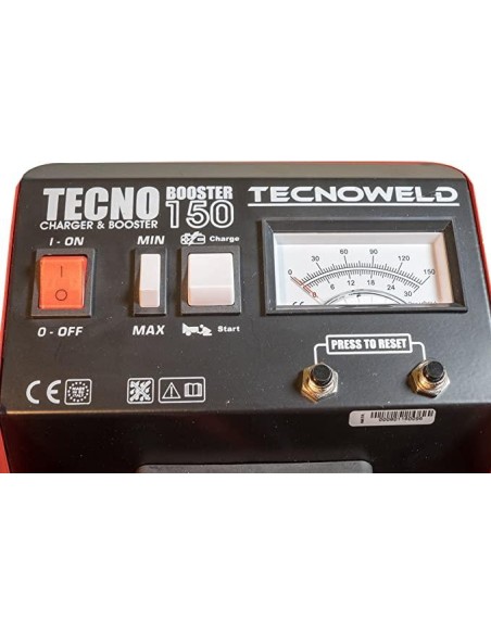 Chargeur De Voiture Avec D&eacute;marreur 12V 270-10Ah Tecnoweld Tecnobooster 150
