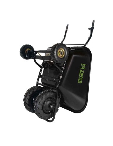 Brouette electrique avec batterie 40V 300 kg 97W Zipper zi-ewb300-160l