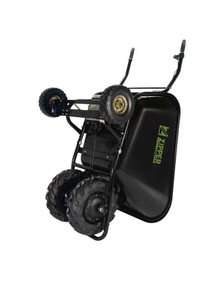 Brouette electrique avec batterie 40V 300 kg 97W Zipper zi-ewb300-160l