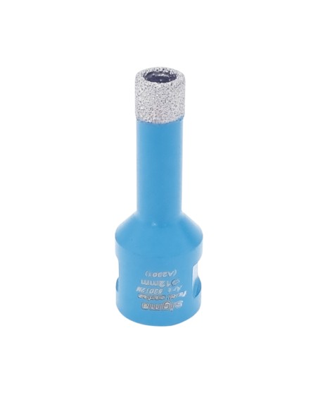 Fresa diamantata d 12 mm per foratura a secco o acqua SIGMA 53012m