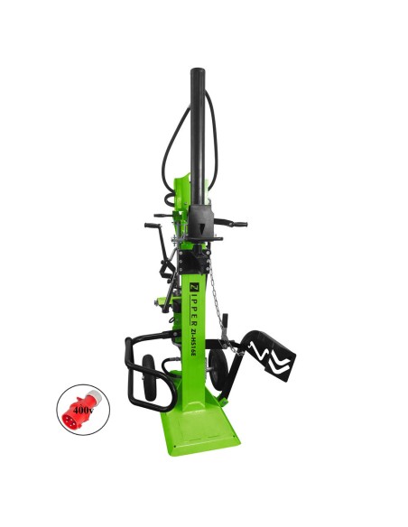Fendeuse a buches 16 ton 400v 4500W Zipper zi-hs16e