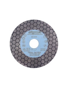 Disque diamante longue duree d 115 pour la coupe et le meulage SIGMA 075e