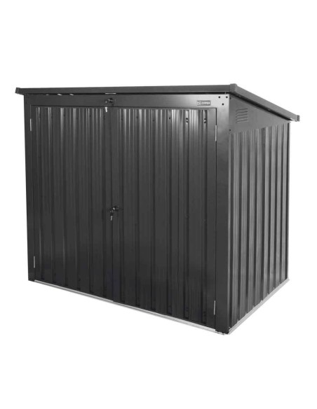 Cache poubelles double 2 bacs x 240 lt Zipper zi-mtb2