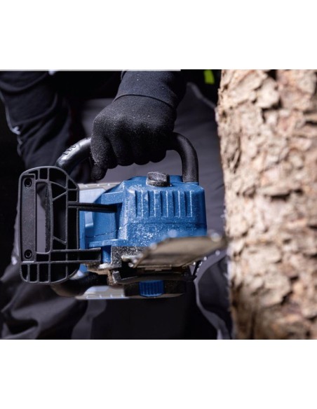 Motosega 2x20v 4 batteria 2.0Ah doppio caricatore ixes Scheppach bc-cs355duo-x