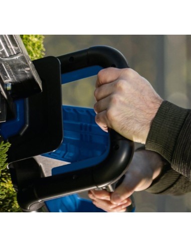 Tagliasiepi 2x20v 2 batteria 4.0Ah doppio caricatore ixes Scheppach bc-ht720-x