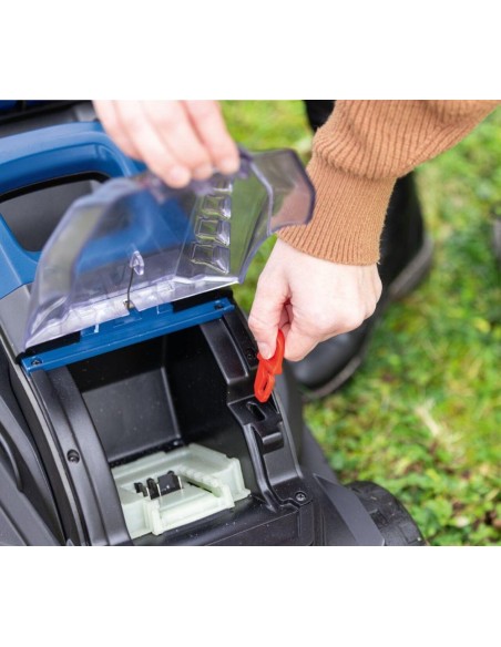 Rasaerba 20v 32cm 1 batteria 2.0Ah + caricabatteria ixes Scheppach bc-mp320-x