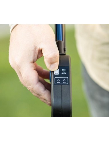 Rasaerba 43cm 2 batterie 2.0Ah + doppiocaricabatterie ixes Scheppach bc-mp430-x